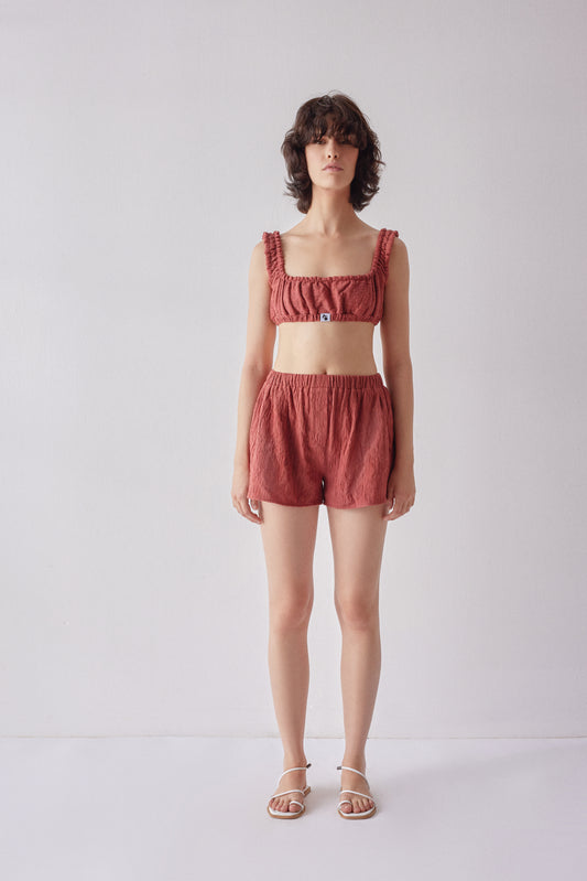SAMPLE Ruby Shorts Copper