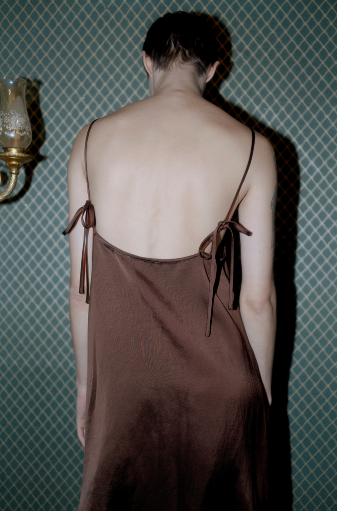 Tessa Dress - Chocolate Brown