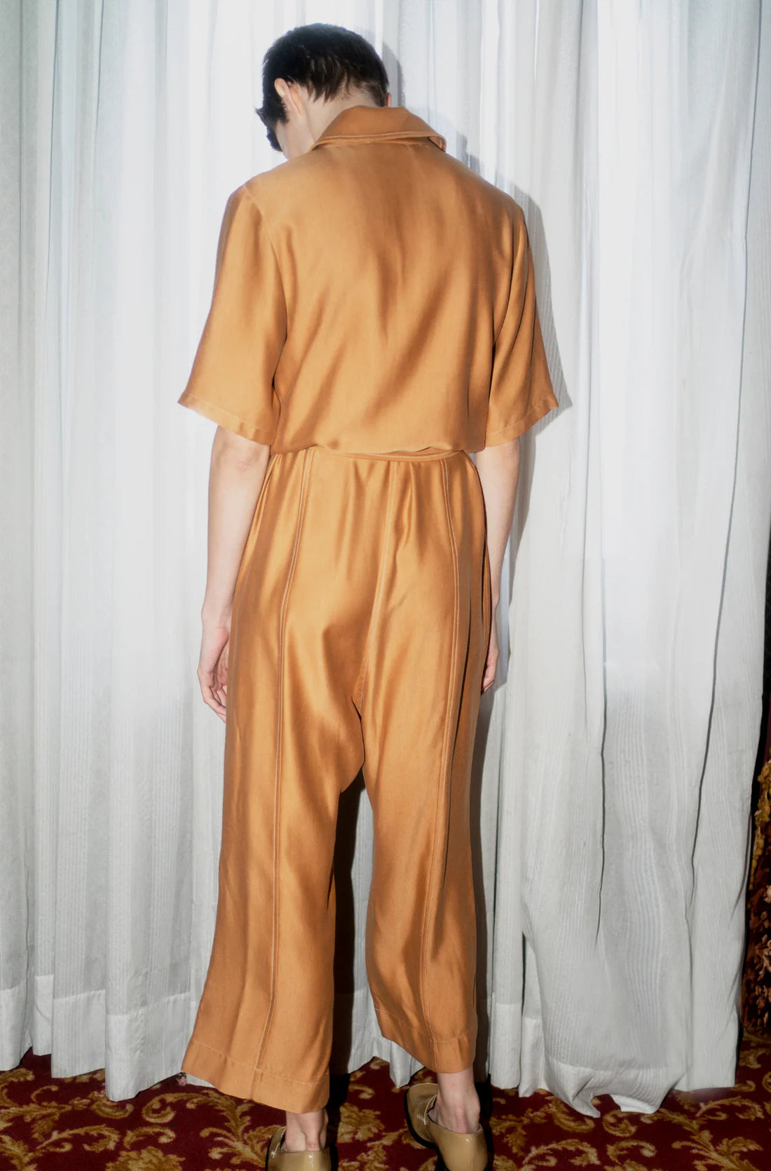 SAMPLE Beatrice Boiler Suit - Copper