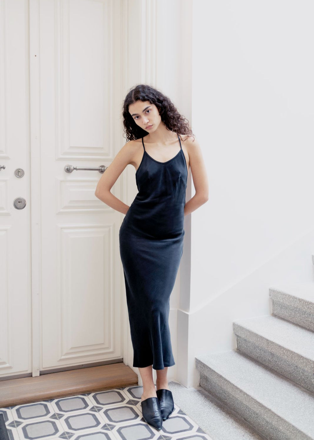 SAMPLE - Phoebe Dress - Black