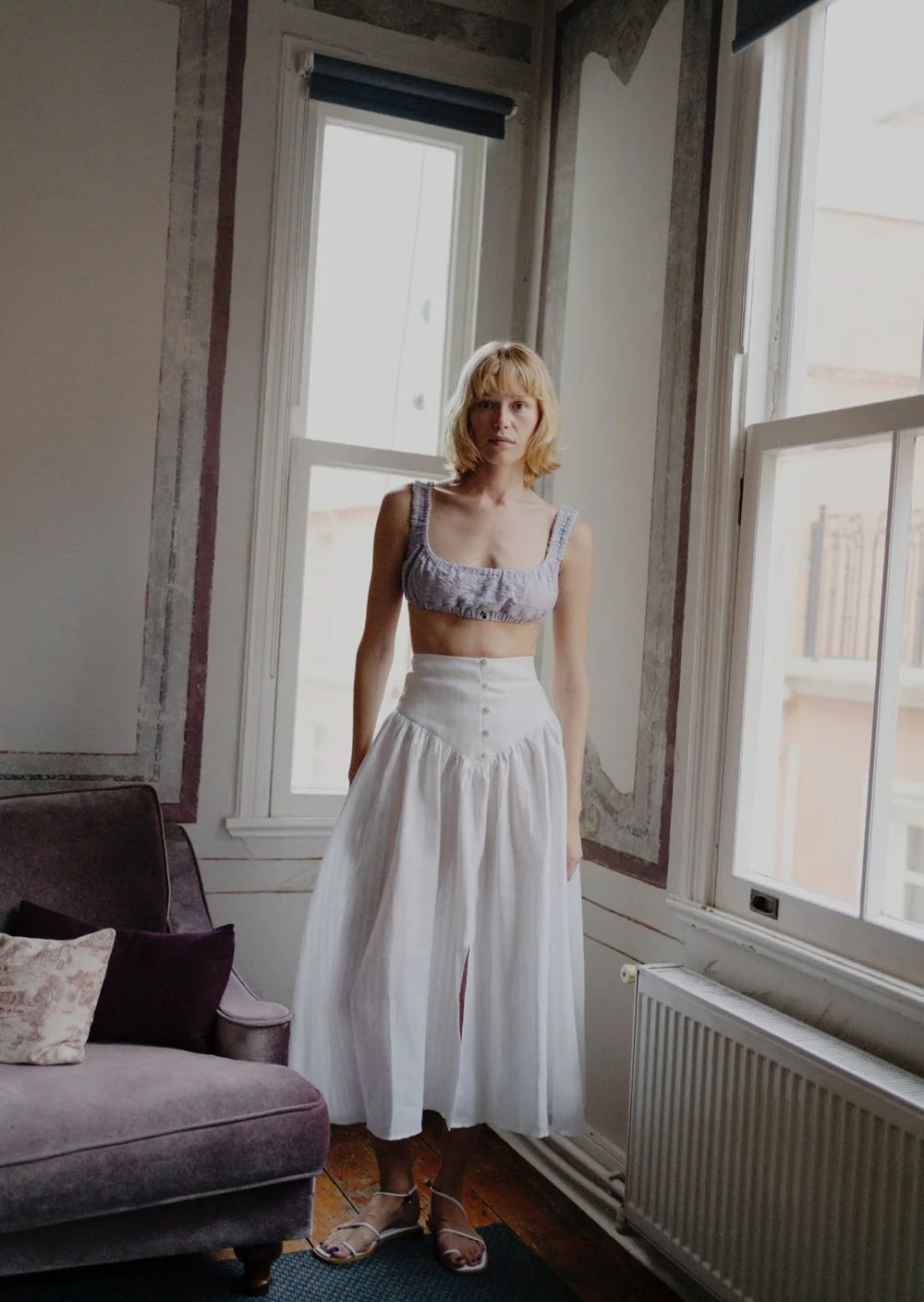 Dani Skirt - White Misfit