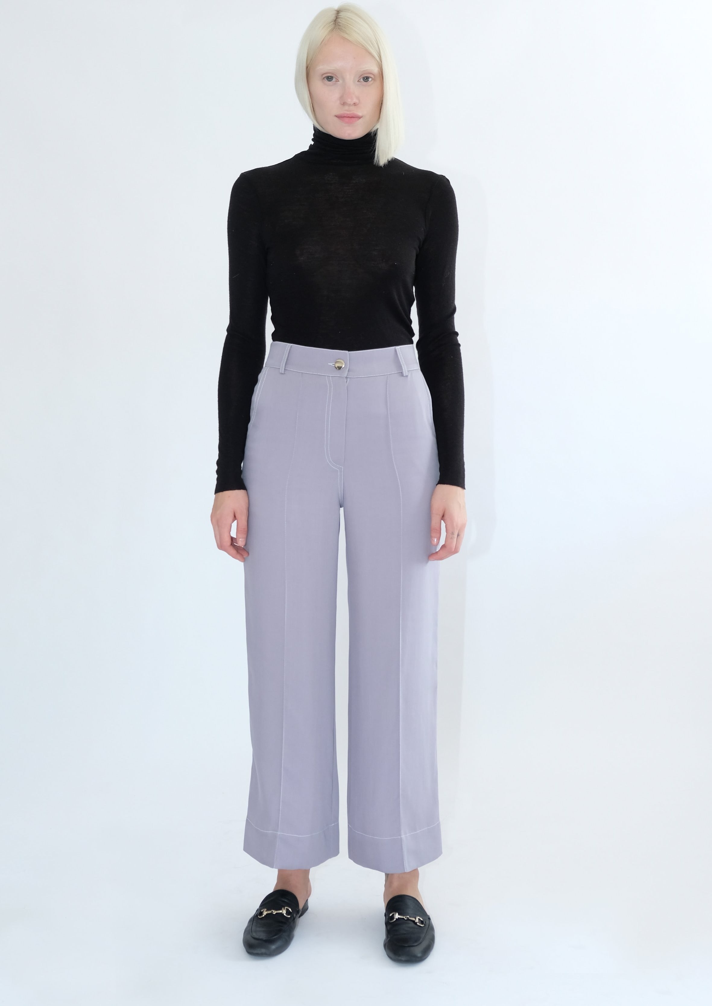 SAMPLE High Kick Trousers - Lilac