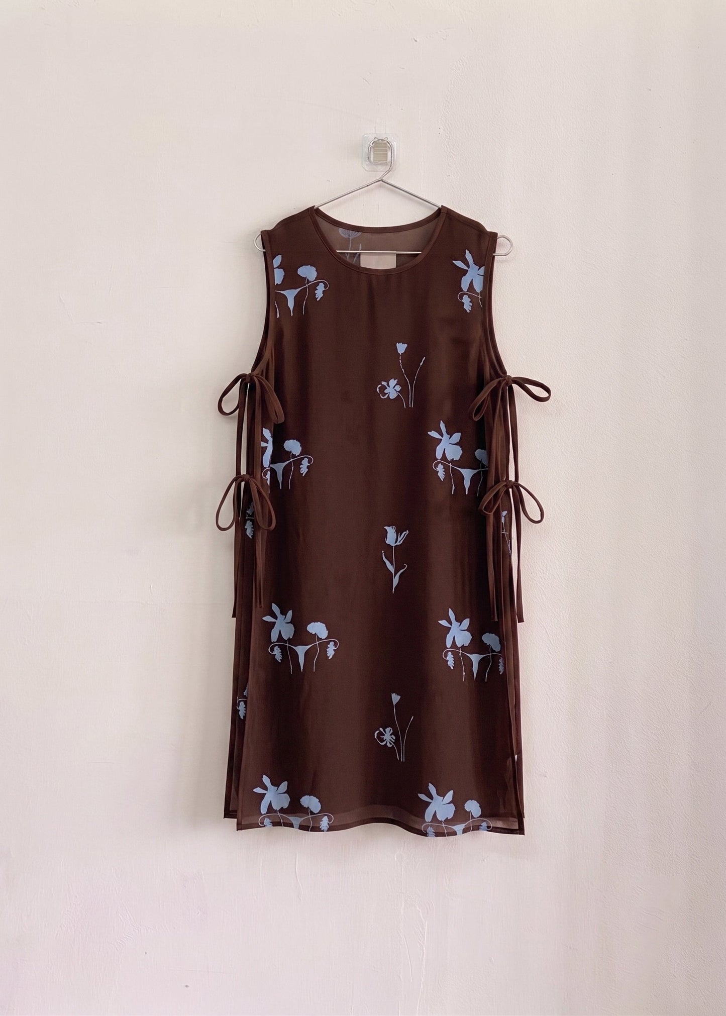 Maya Tunic Mini Dress - Brown