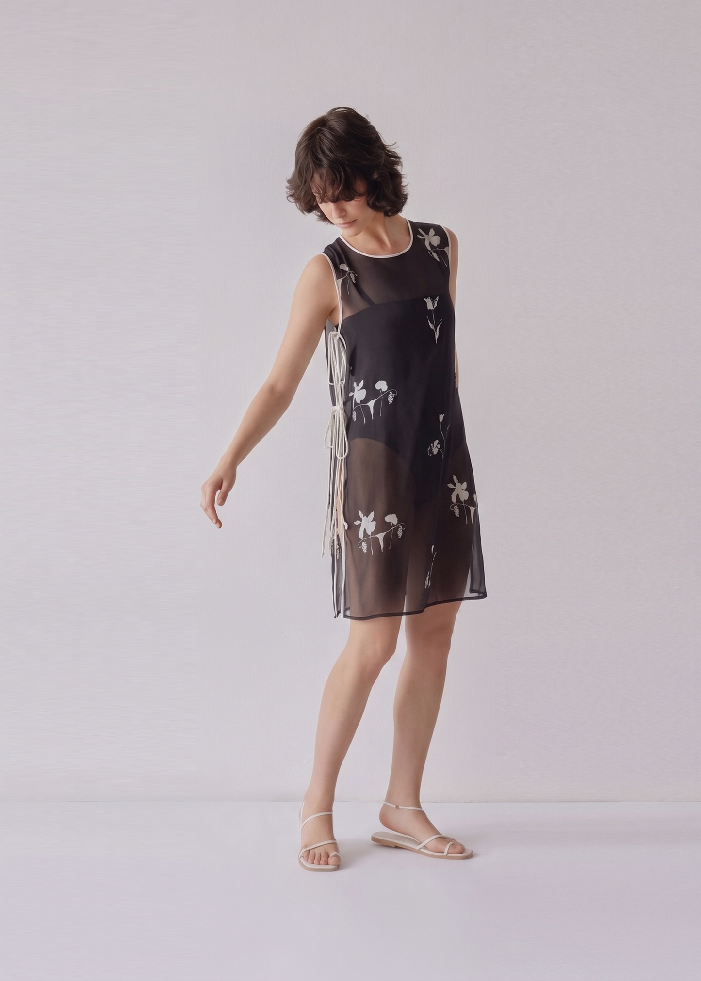 Maya Tunic Mini Dress - Pink