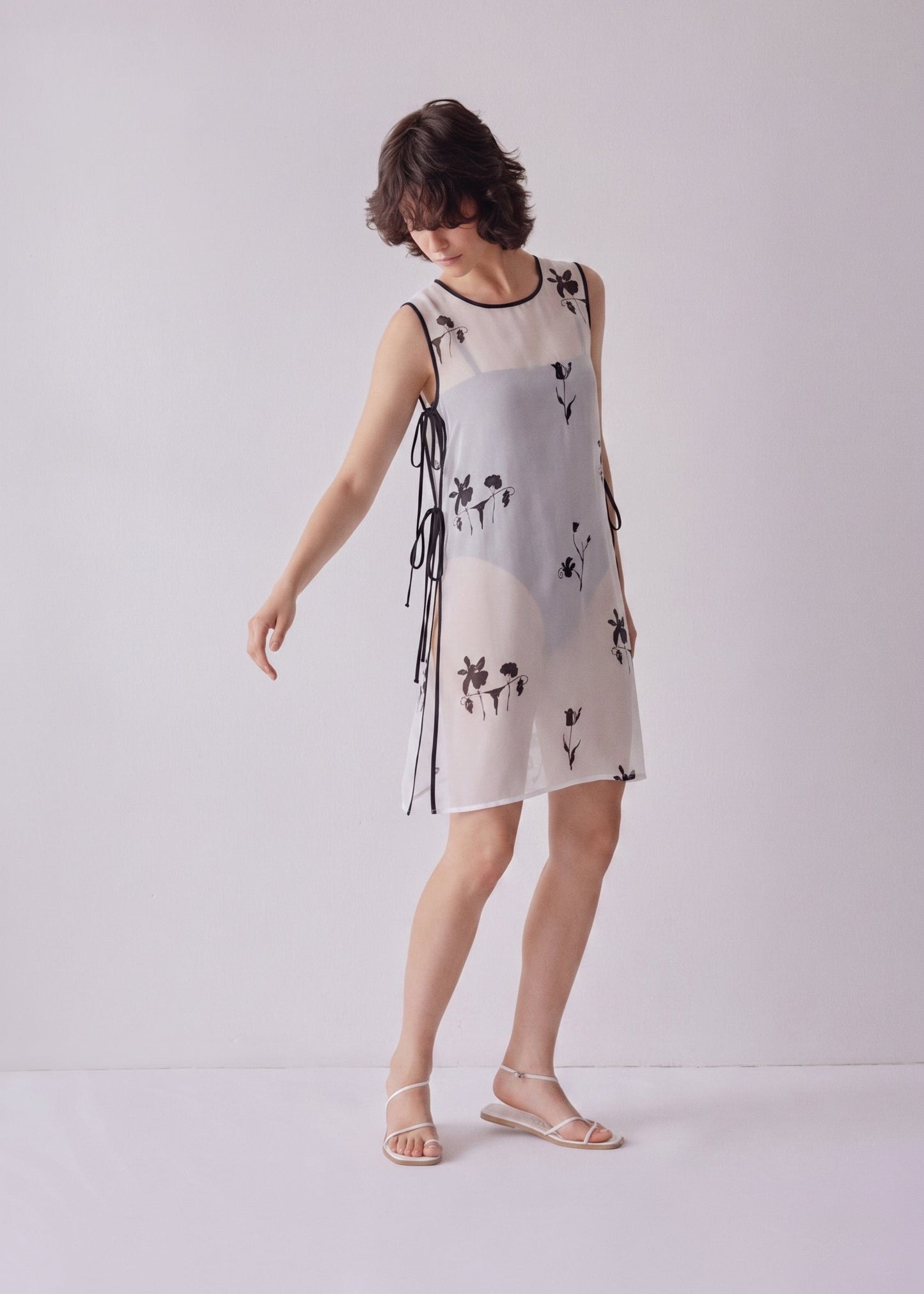 Maya Tunic Mini Dress - Pink