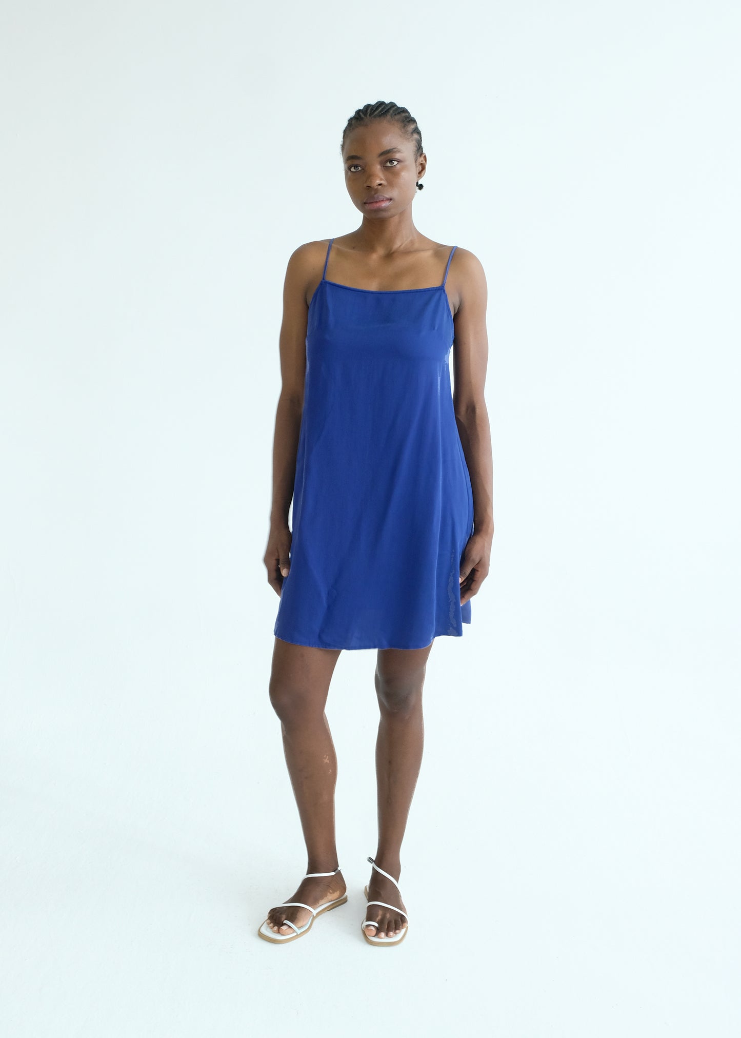 SAMPLE Tessa Dress Navy (faulty)