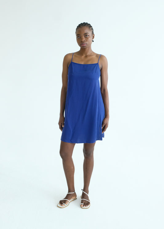 SAMPLE Tessa Dress Navy (faulty)