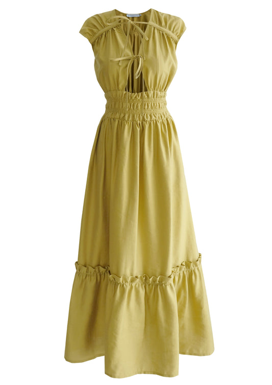 SAMPLE Winona Dress (Olive)