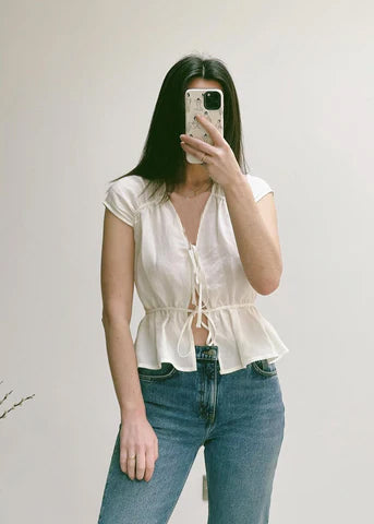 WINONA TOP (WHITE)