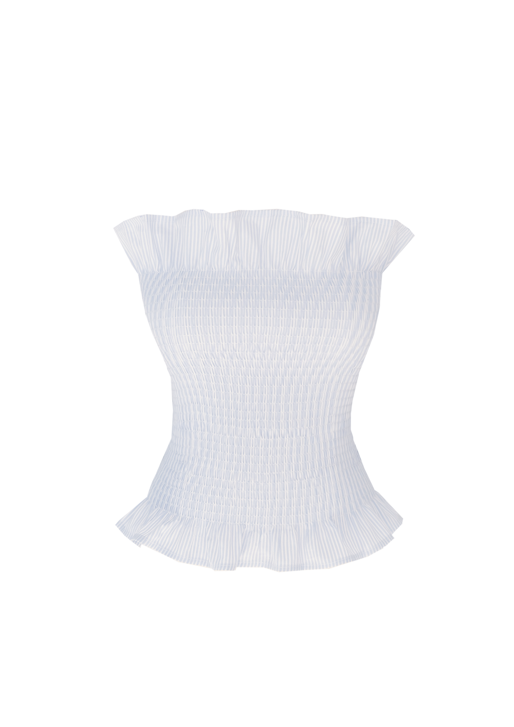 Scrunch Top - Sky Stripes Misfit