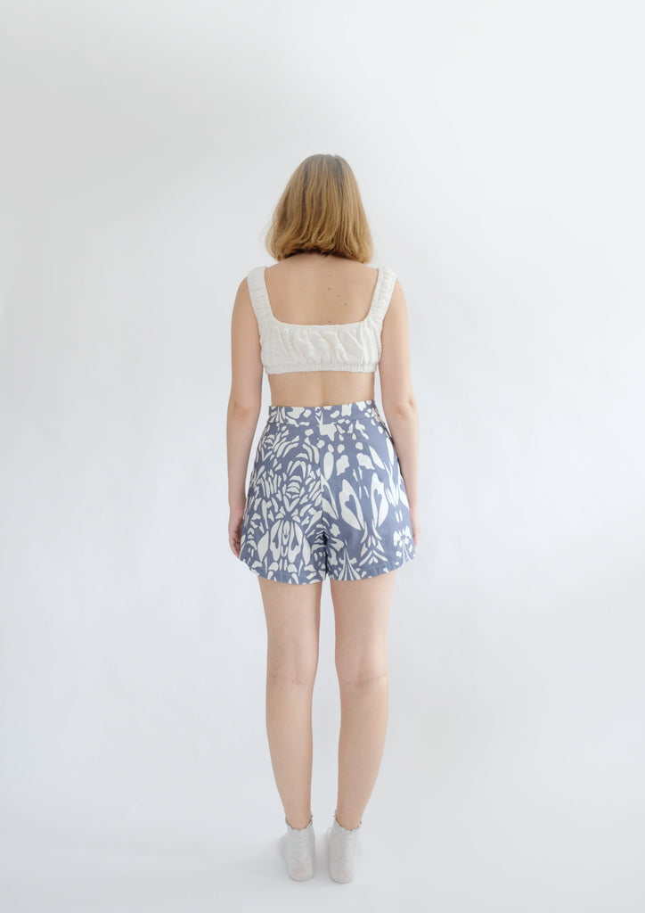 Poche Shorts (Rosa Print)