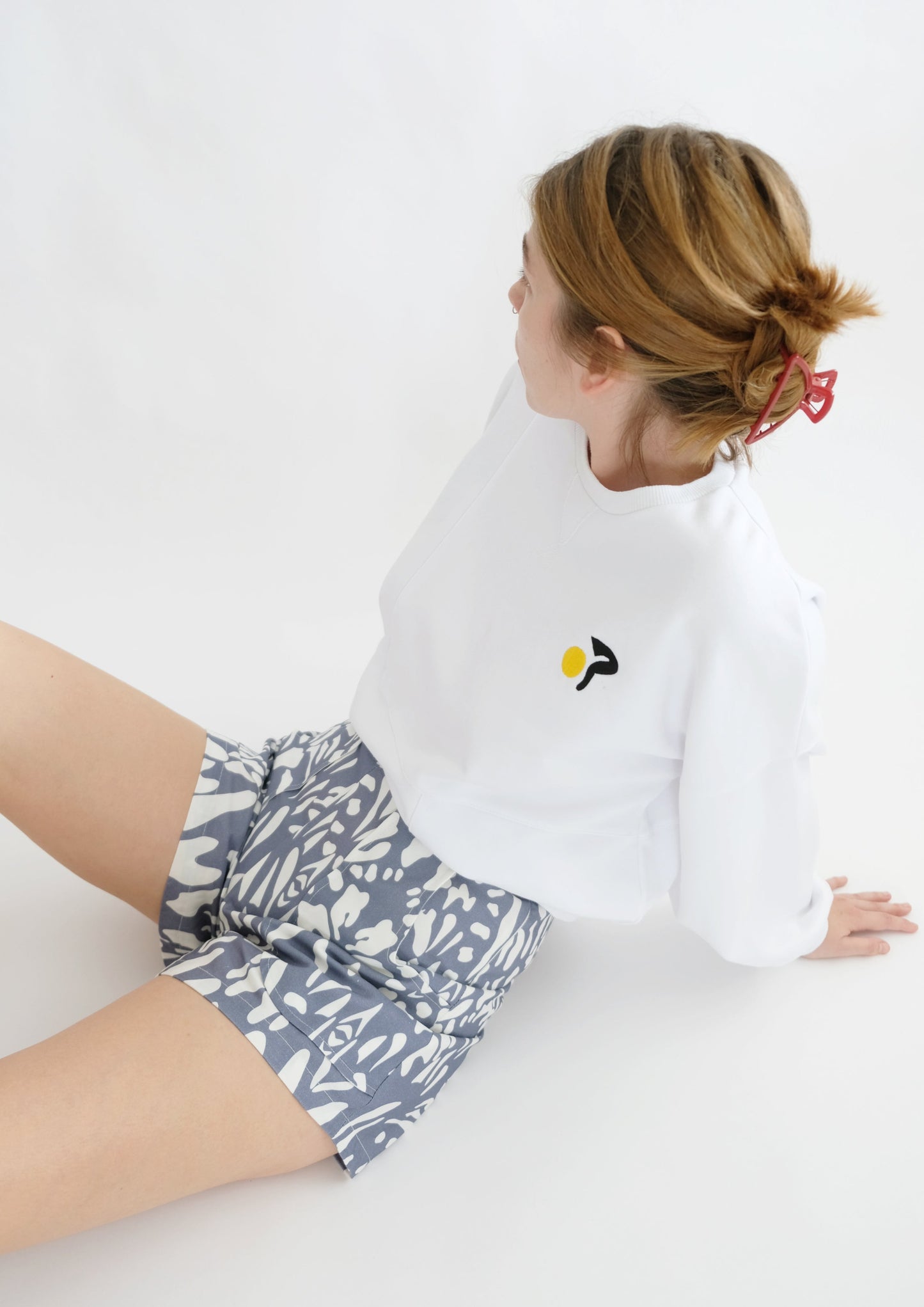 Poche Shorts (Rosa Print)