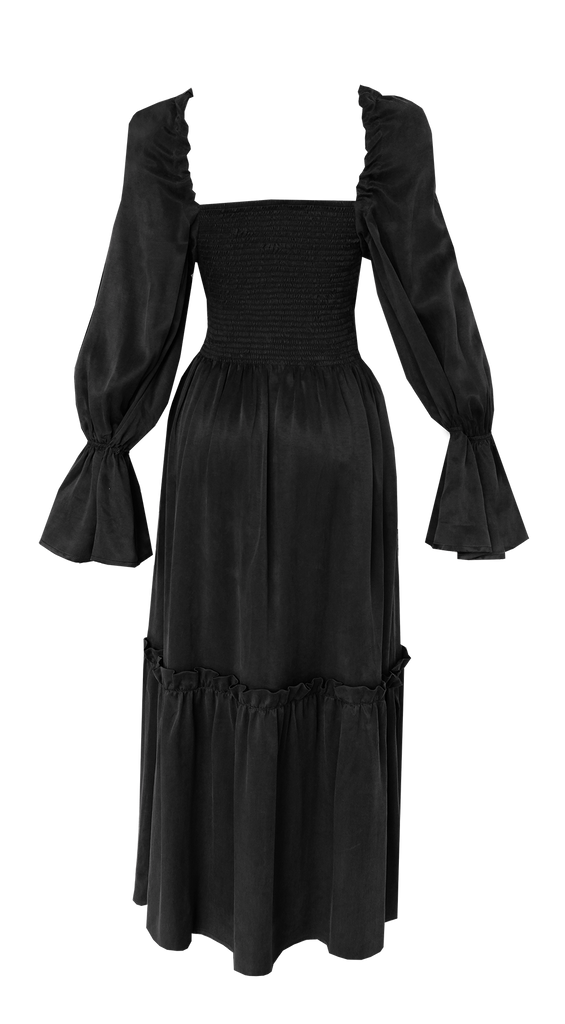 Bailey Reversible Dress - Black | OhSevenDays